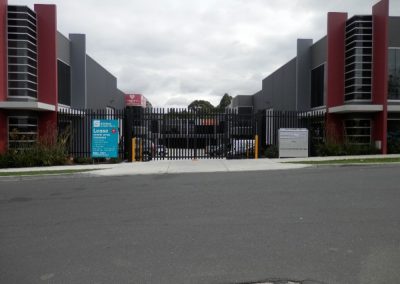 Commercial Gated Complex Bi Fold Gates – Box Hill