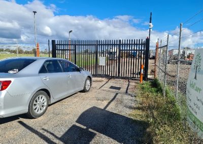 Industrial Truck Depot Bi-Fold Gates – Hallam