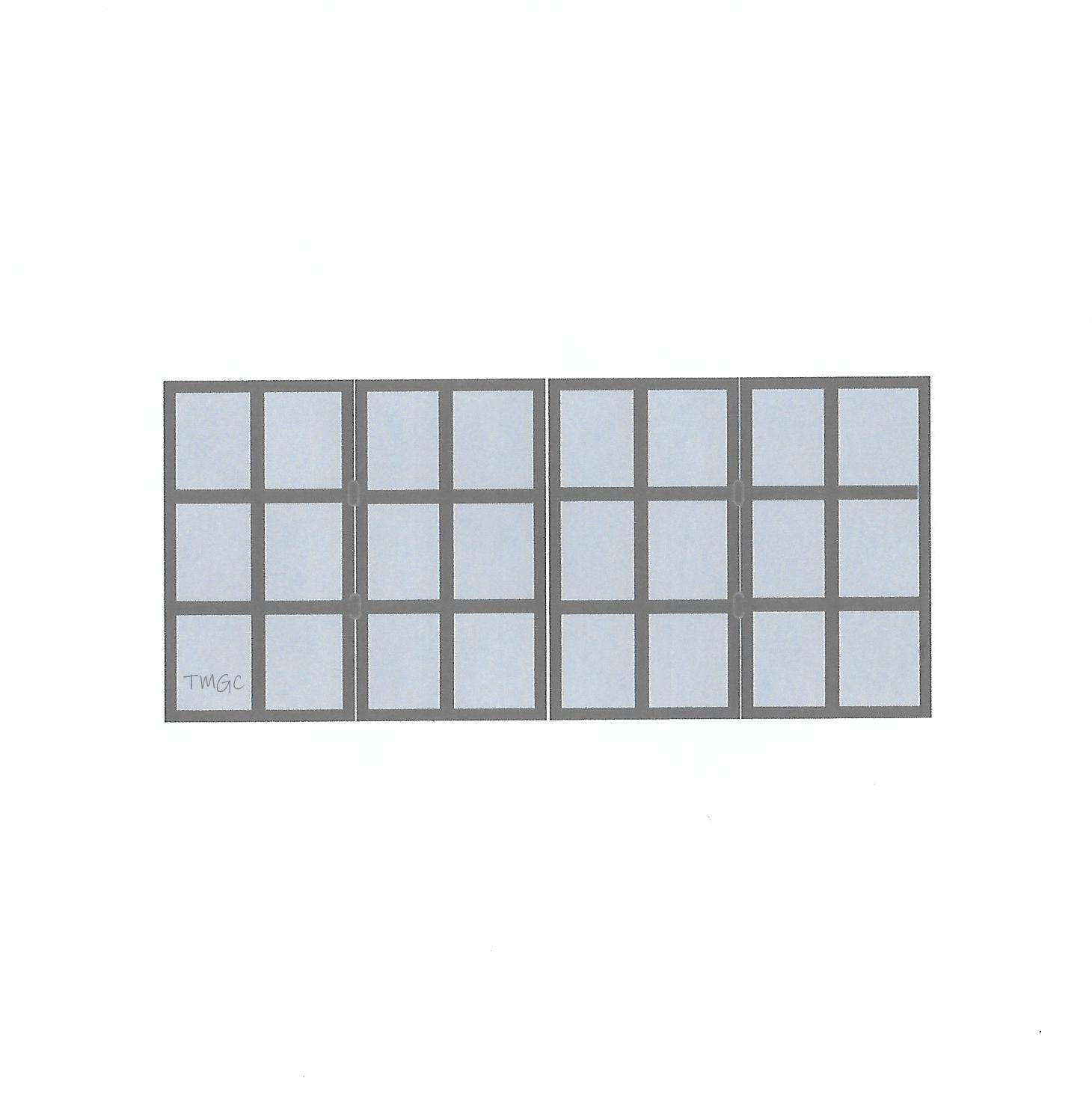 Hampton 4 - Blue Hawthorn East Trackless Bi-Fold Swing Gates