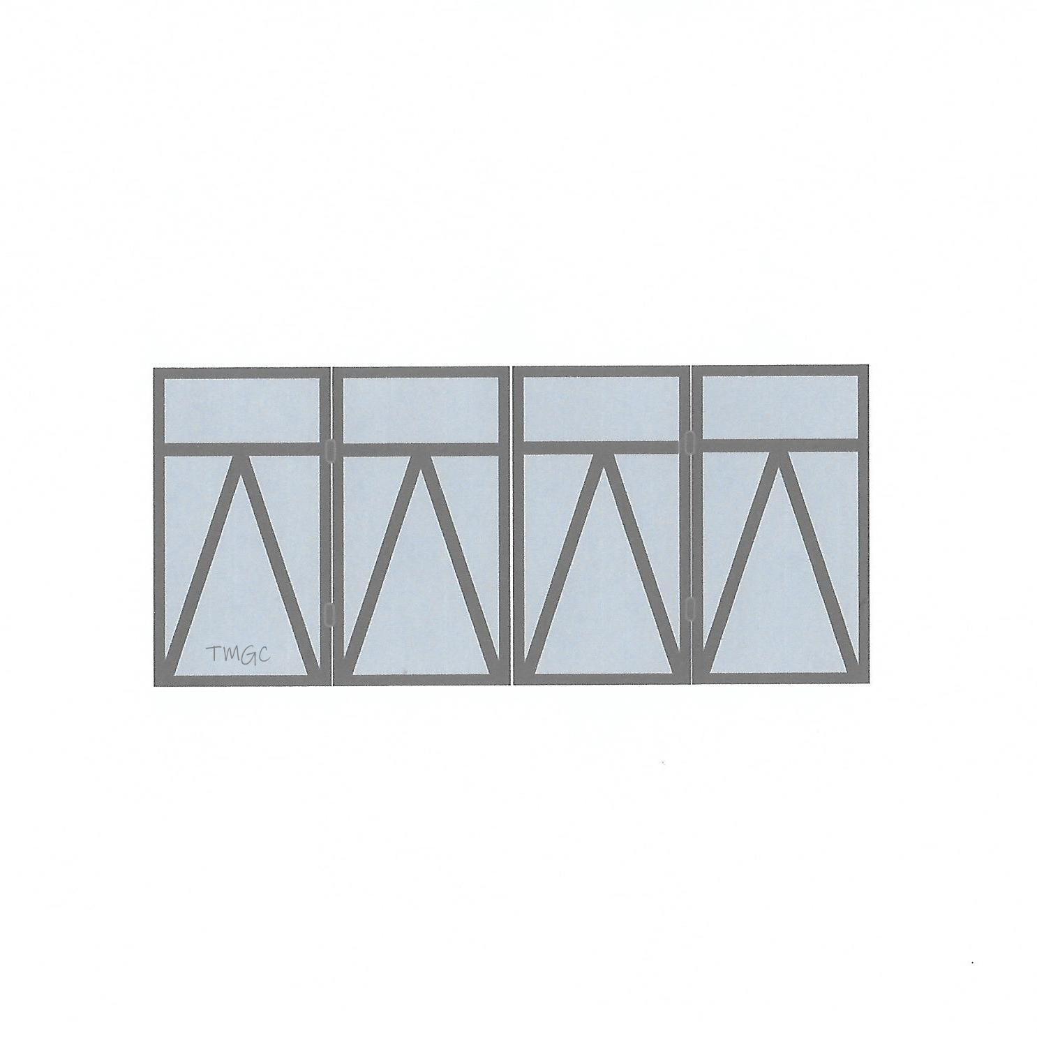 Hampton 9 - Blue Melbourne Motorised Gate Company- Bi-fold gates