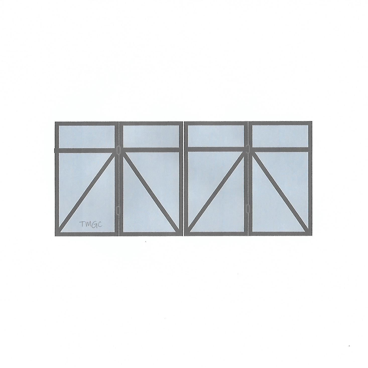 Hampton Blue 9C Melbourne Motorised Gate Company- Bi-fold gates