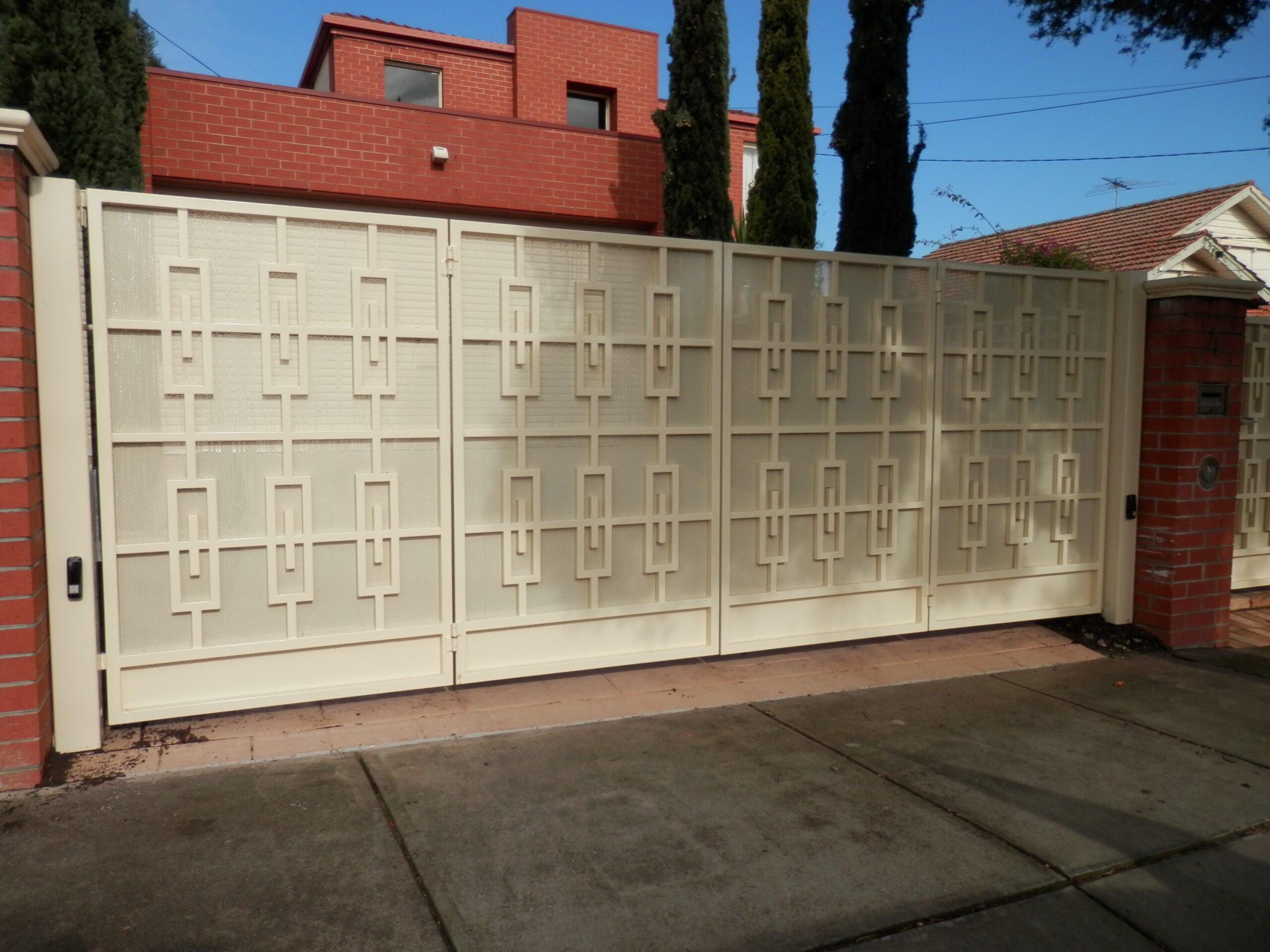 The Motorised Gate Company Case study Residential Gates- Moonee Ponds