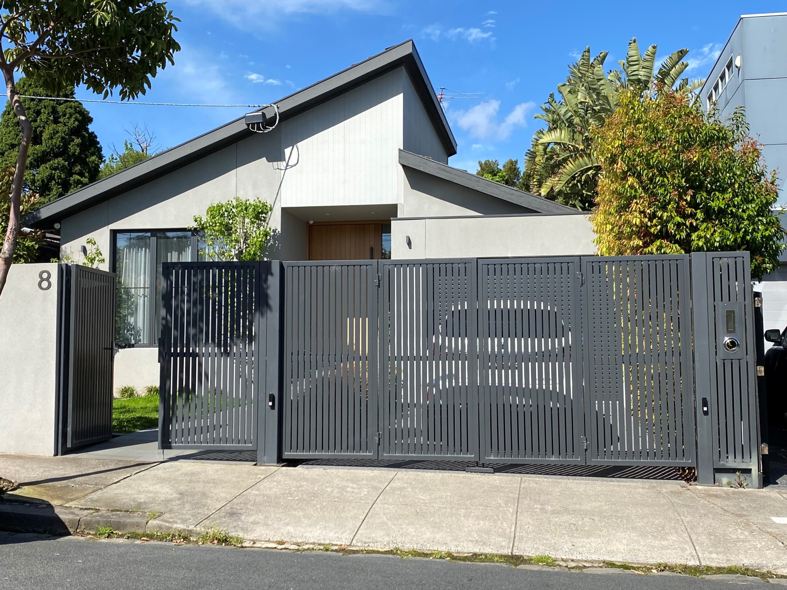 The Motorised Gate Company Case study Residential Gates- Moonee Ponds